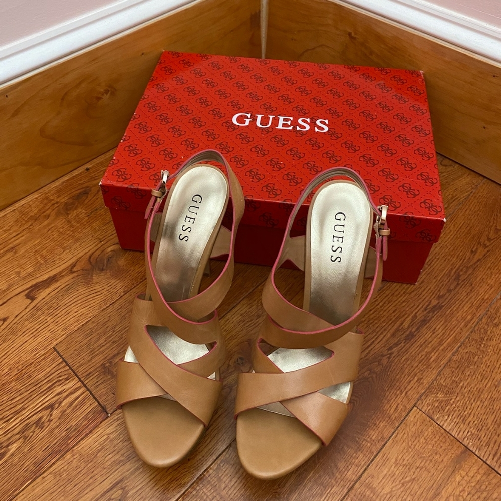 Guess Tan Heels